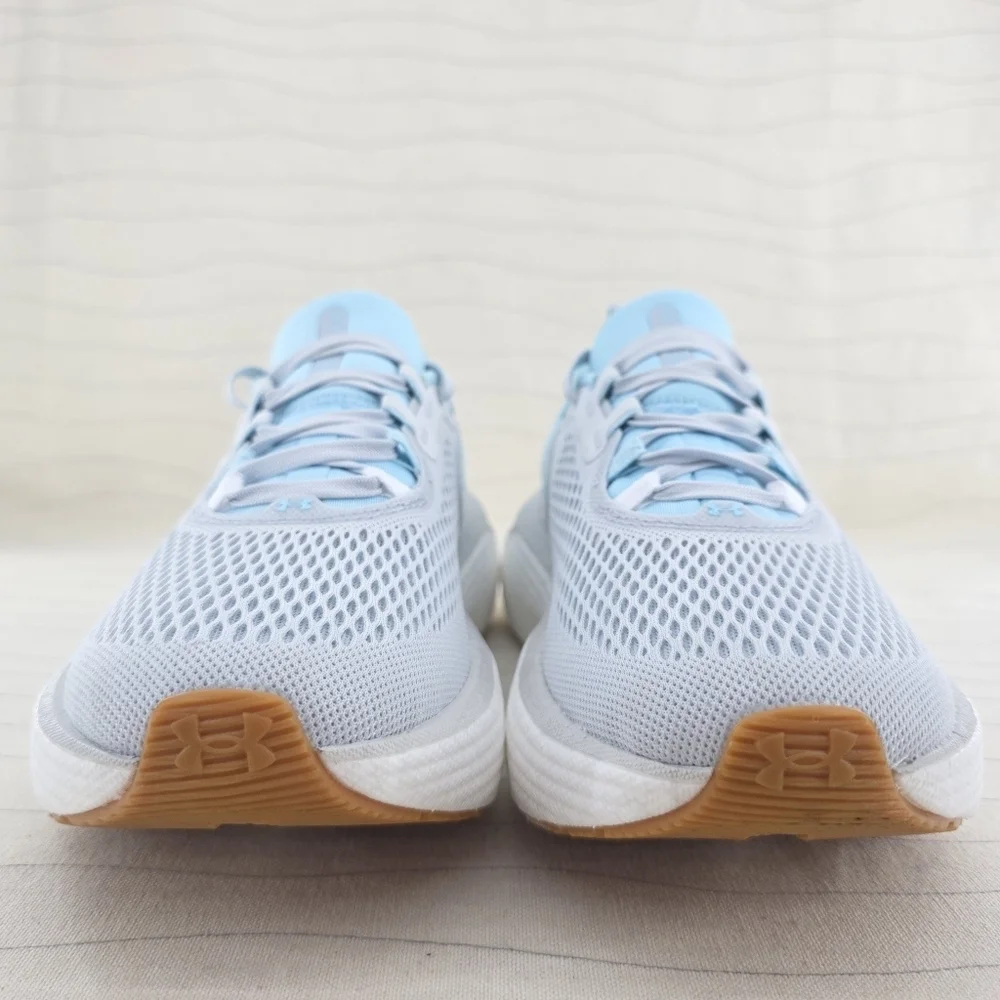Under Armour Womens Infinite Elite 2 UA Halo Gray Blue Running Shoes Size 8 EUC